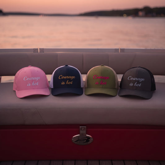 Courage Is Hot Trucker Hat